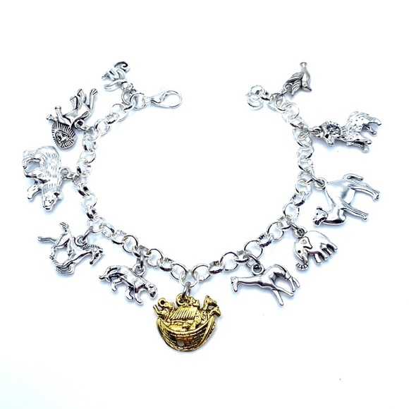 Noah’s Ark Charm Bracelet Religious - Picture 4 of 8